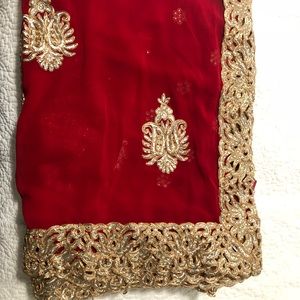 Red Sari